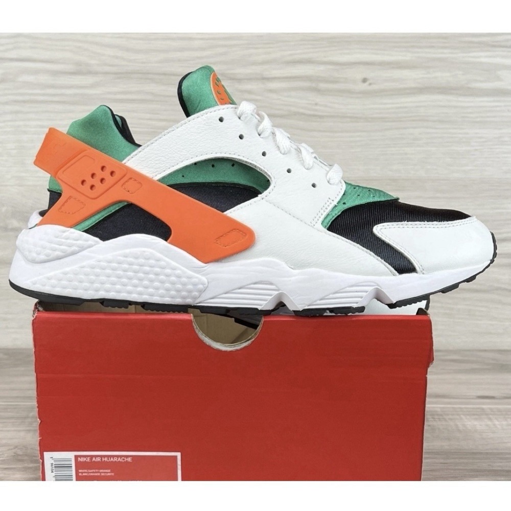 Nike Air Huarache Miami Hurricanes Men's Size 11.5 New DD1068-111